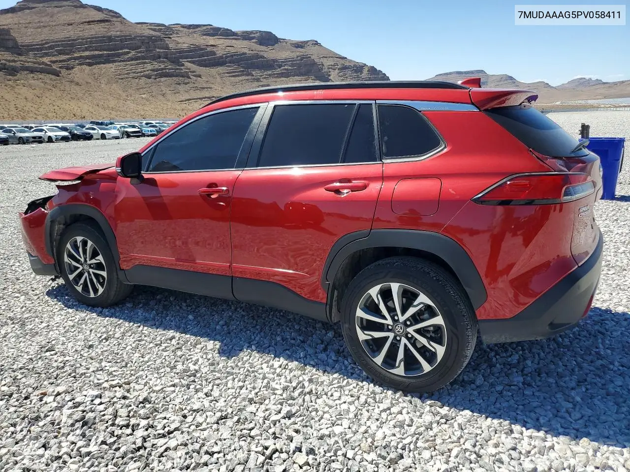 2023 Toyota Corolla Cross Xle VIN: 7MUDAAAG5PV058411 Lot: 60720406