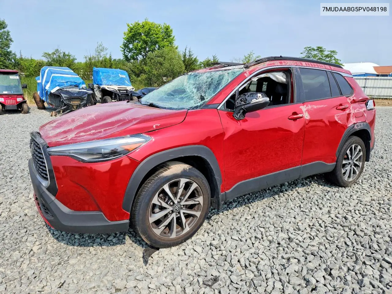2023 Toyota Corolla Cross Xle VIN: 7MUDAABG5PV048198 Lot: 60810906