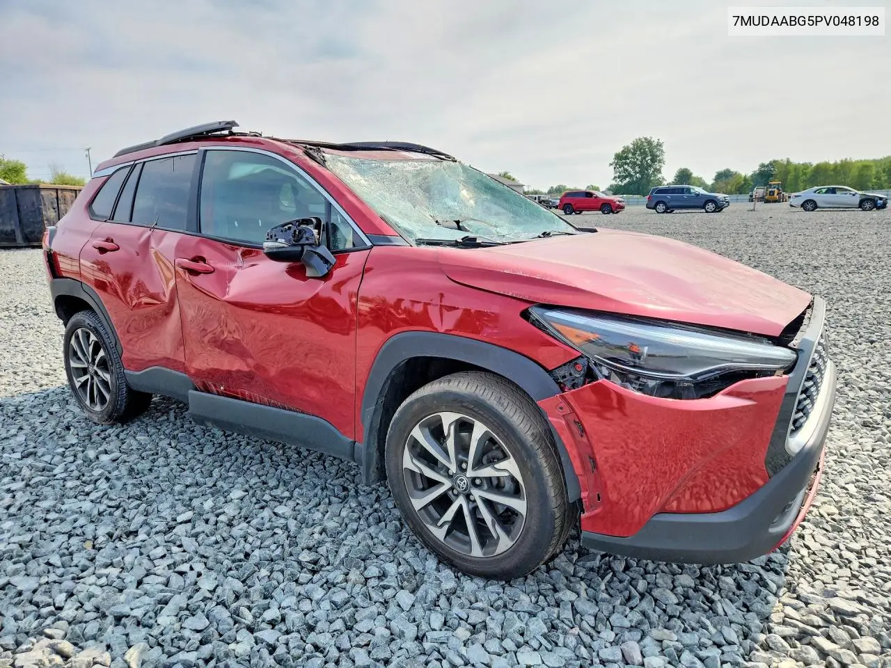 2023 Toyota Corolla Cross Xle VIN: 7MUDAABG5PV048198 Lot: 60810906