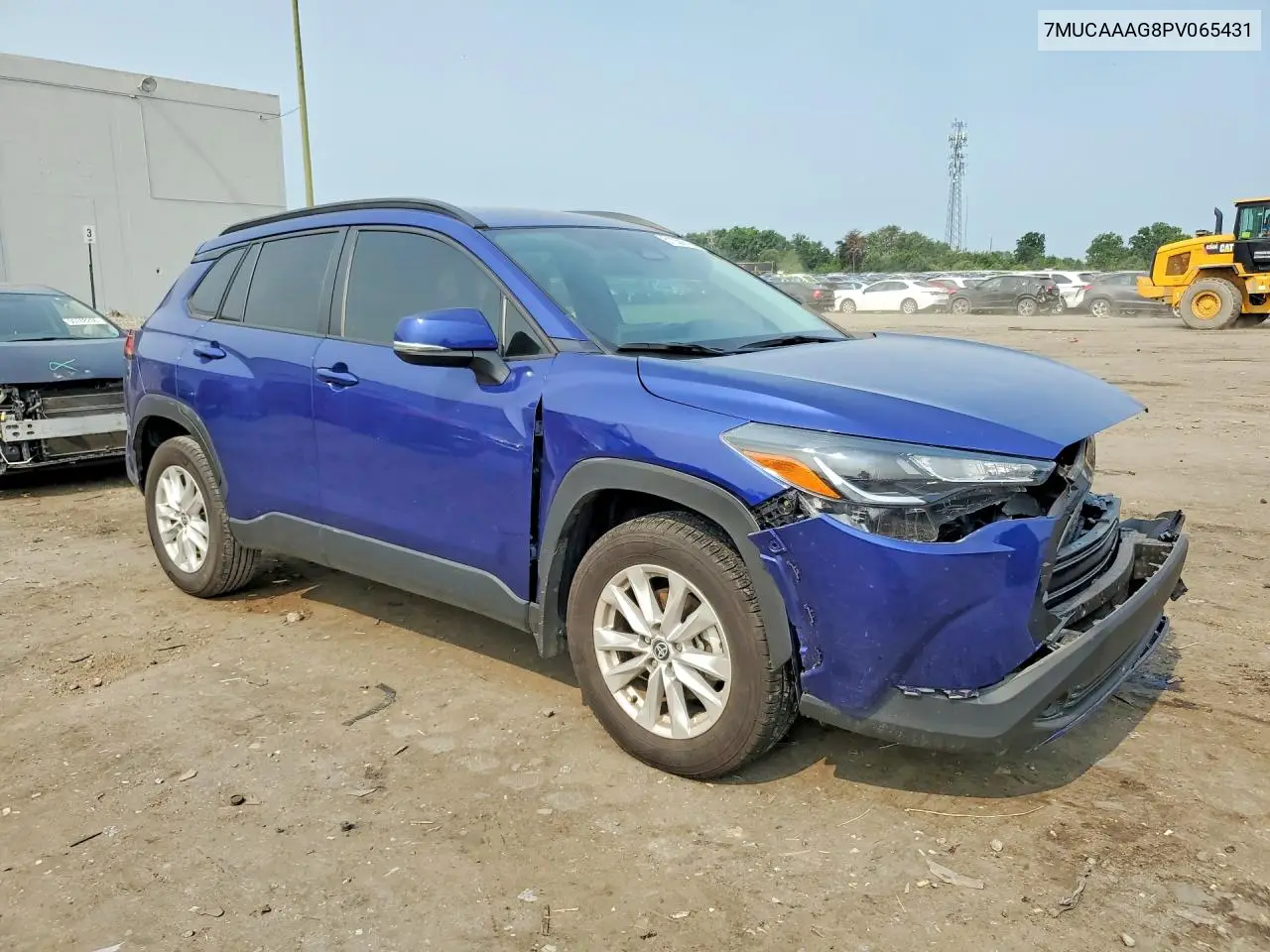 2023 Toyota Corolla Cross Le VIN: 7MUCAAAG8PV065431 Lot: 61350716