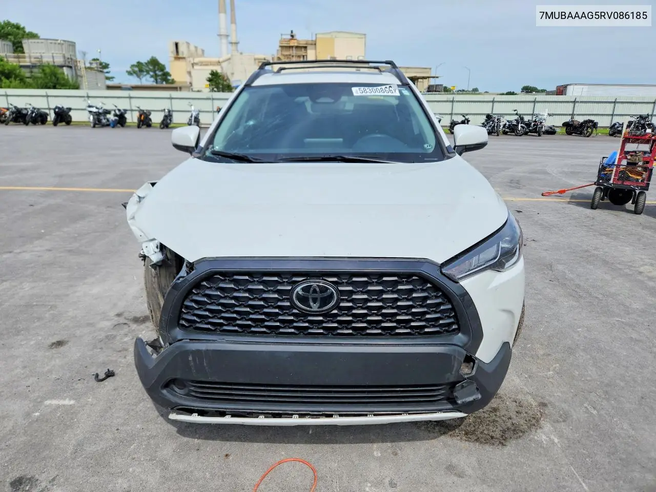 2024 Toyota Corolla Cross Le VIN: 7MUBAAAG5RV086185 Lot: 58300866
