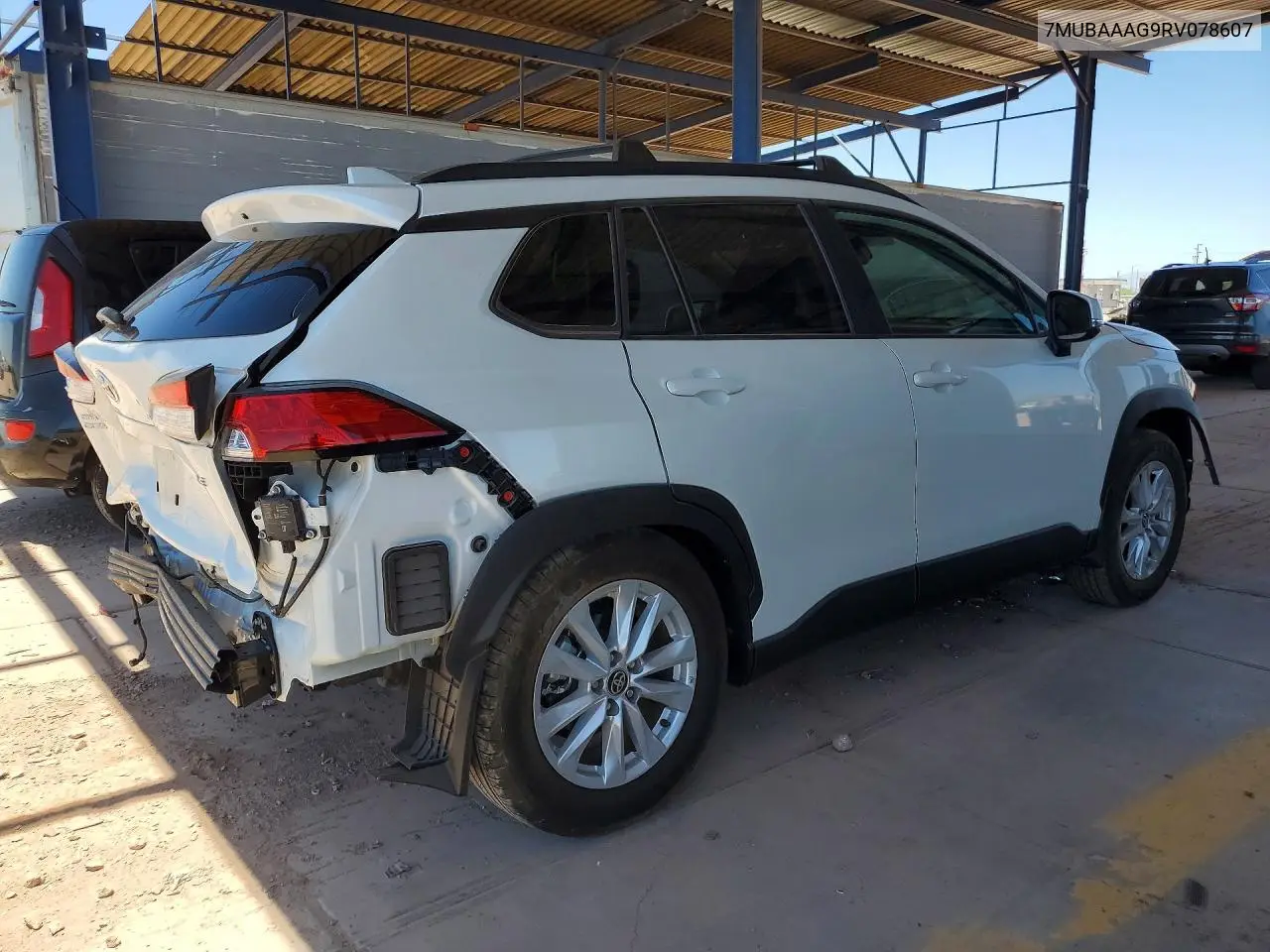 2024 Toyota Corolla Cross Le VIN: 7MUBAAAG9RV078607 Lot: 58452466