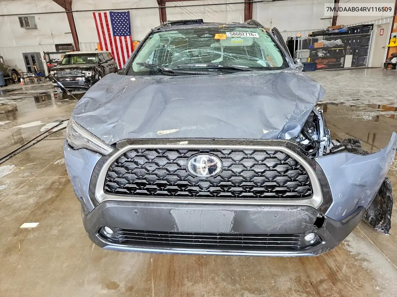 2024 Toyota Corolla Cross Xle VIN: 7MUDAABG4RV116509 Lot: 58602716