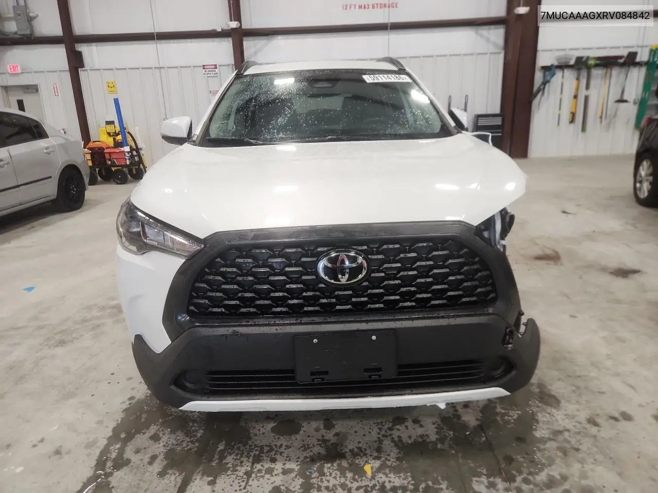 2024 Toyota Corolla Cross Le VIN: 7MUCAAAGXRV084842 Lot: 59114186