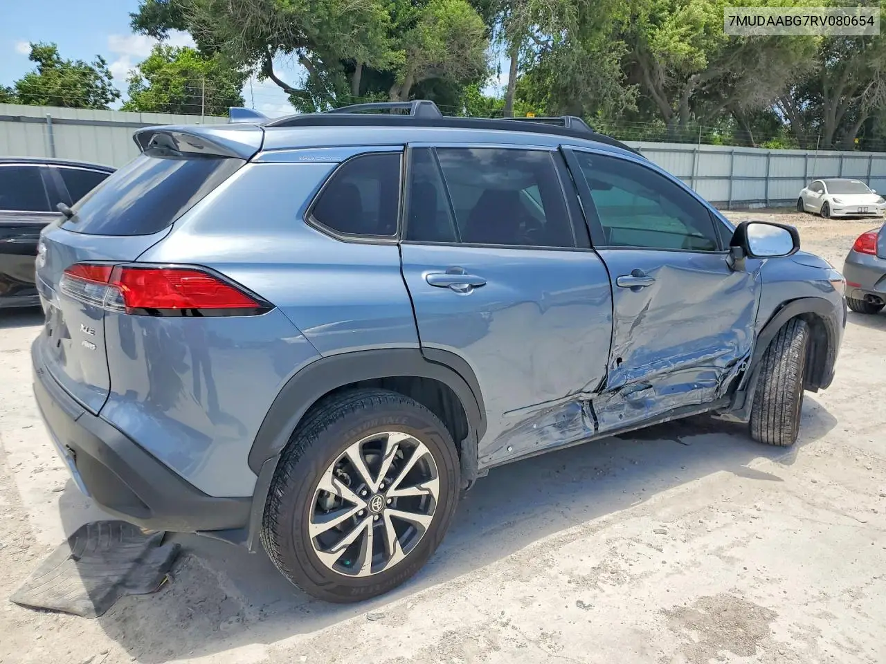 2024 Toyota Corolla Cross Xle VIN: 7MUDAABG7RV080654 Lot: 59231006