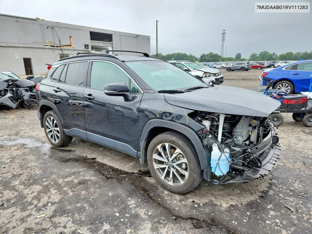 2024 Toyota Corolla Cross Xle VIN: 7MUDAABG1RV111283 Lot: 59680866