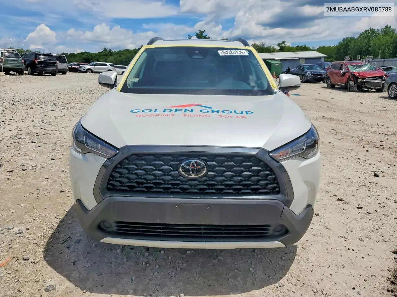 2024 Toyota Corolla Cross Le VIN: 7MUBAABGXRV085788 Lot: 60228336