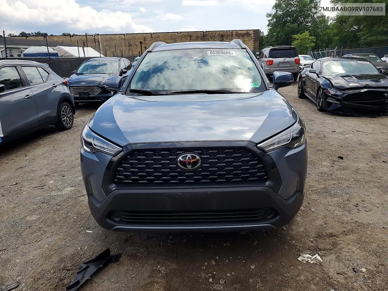 2024 Toyota Corolla Cross Le VIN: 7MUBAABG9RV107683 Lot: 60369886
