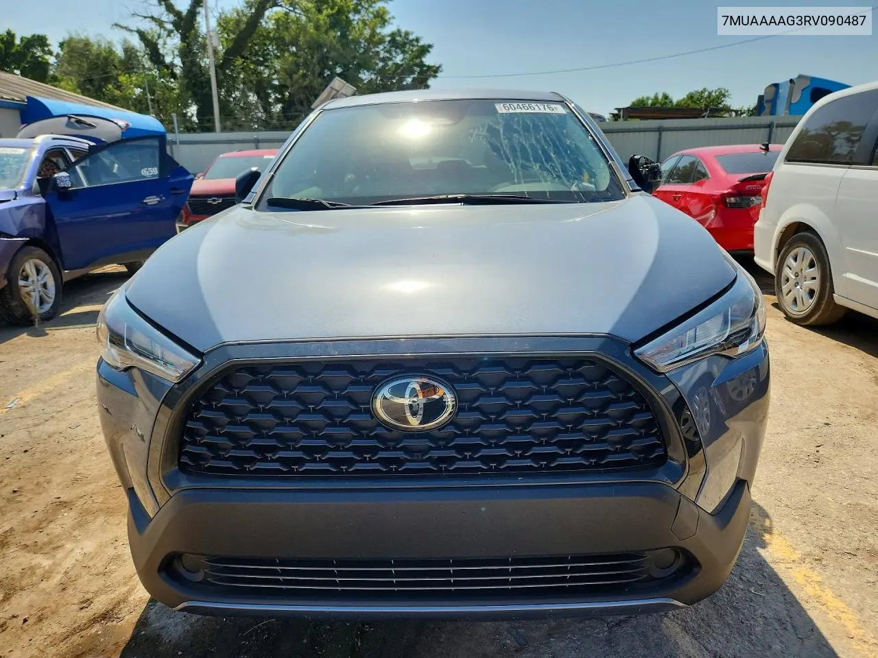 2024 Toyota Corolla Cross L VIN: 7MUAAAAG3RV090487 Lot: 60466176