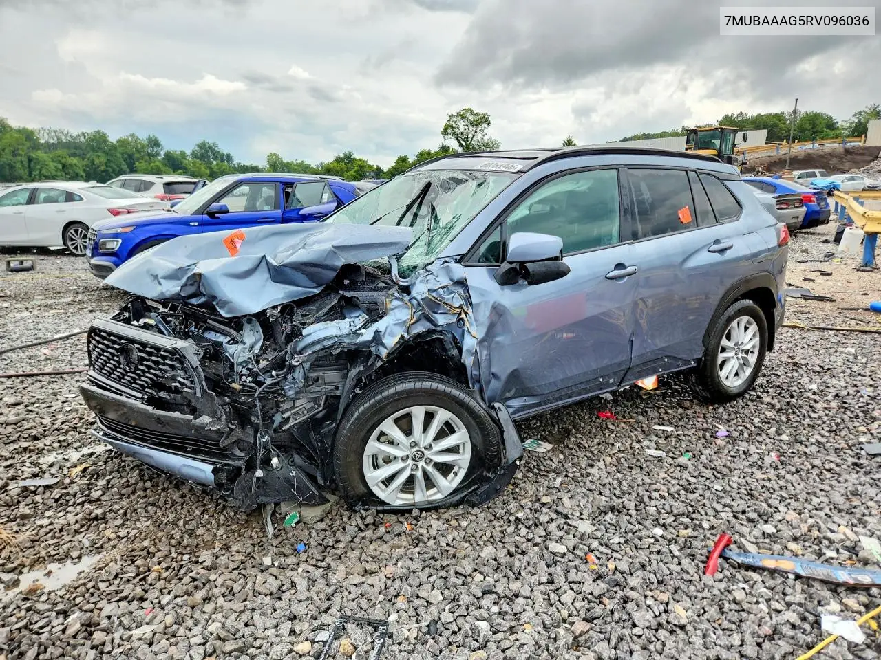 2024 Toyota Corolla Cross Le VIN: 7MUBAAAG5RV096036 Lot: 60765946