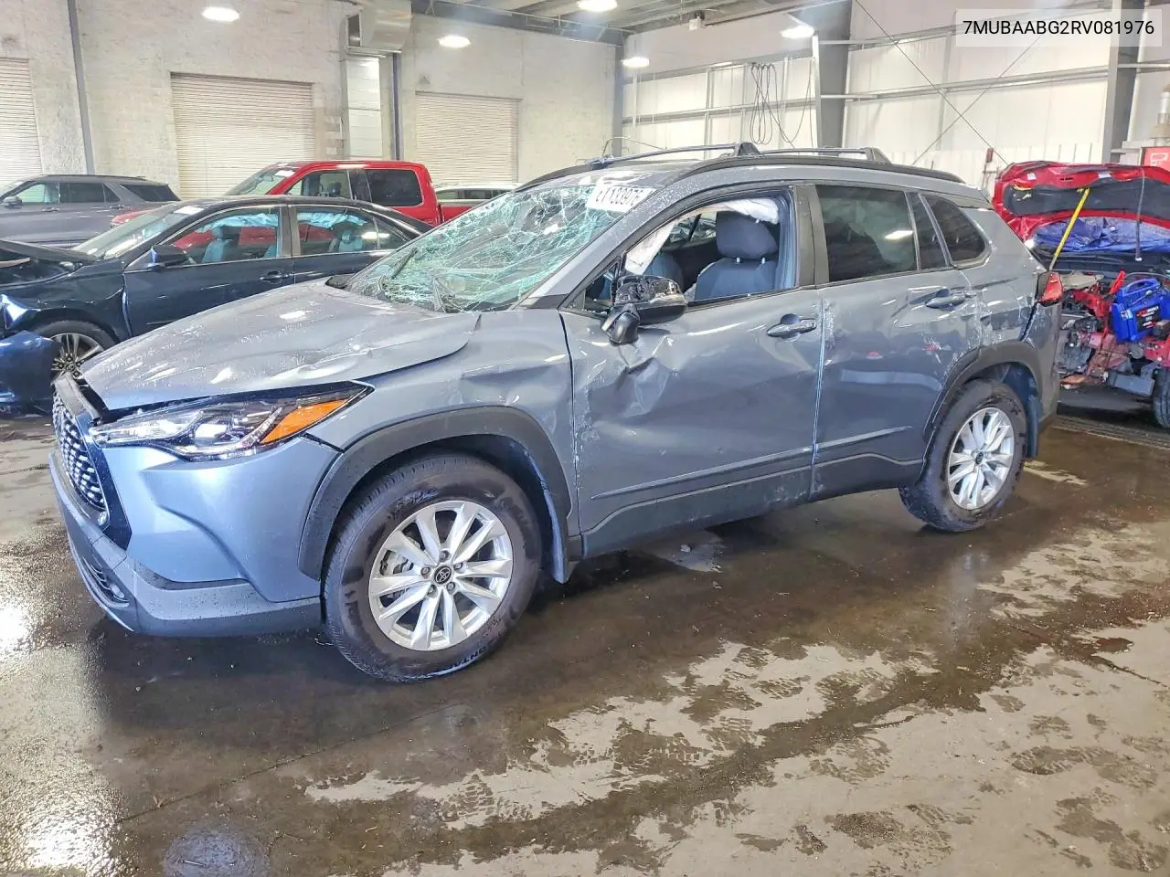 2024 Toyota Corolla Cross Le VIN: 7MUBAABG2RV081976 Lot: 61133976