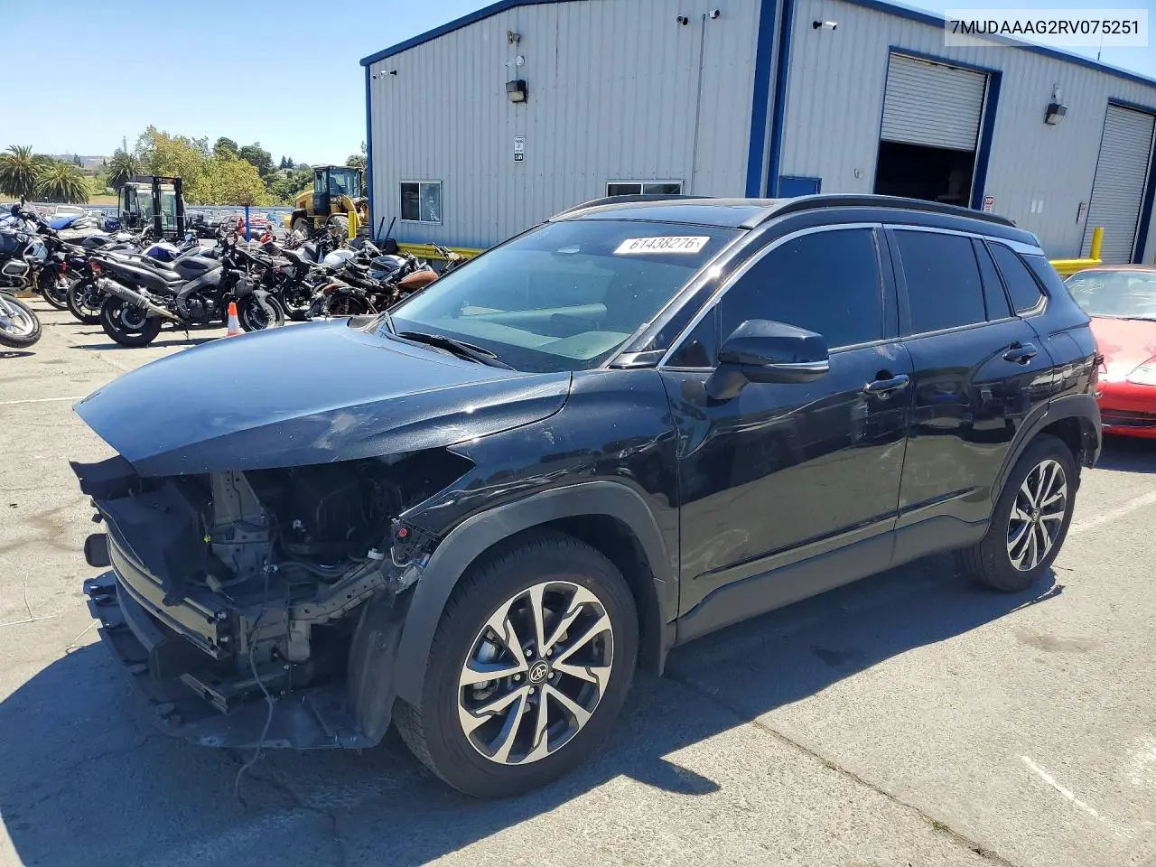 2024 Toyota Corolla Cross Xle VIN: 7MUDAAAG2RV075251 Lot: 61438276