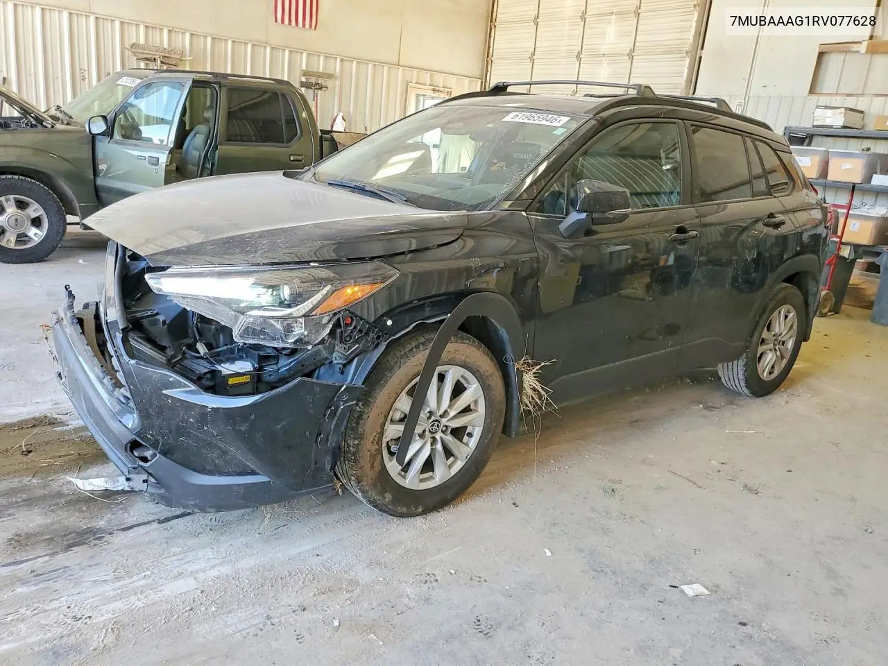 2024 Toyota Corolla Cross Le VIN: 7MUBAAAG1RV077628 Lot: 61965946