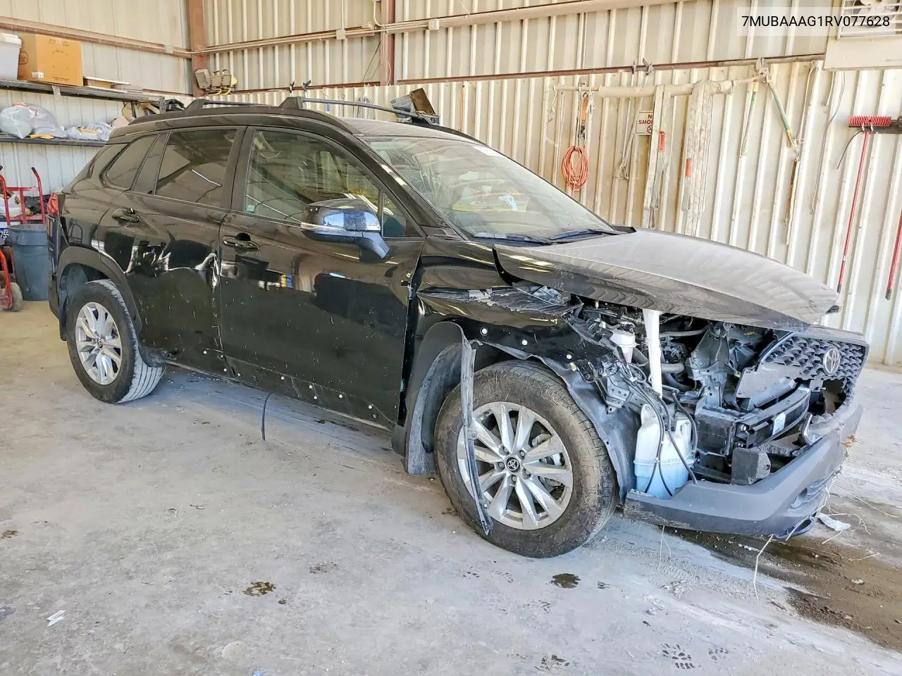 2024 Toyota Corolla Cross Le VIN: 7MUBAAAG1RV077628 Lot: 61965946