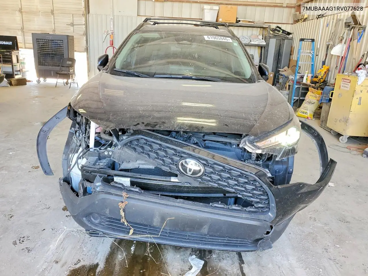 2024 Toyota Corolla Cross Le VIN: 7MUBAAAG1RV077628 Lot: 61965946