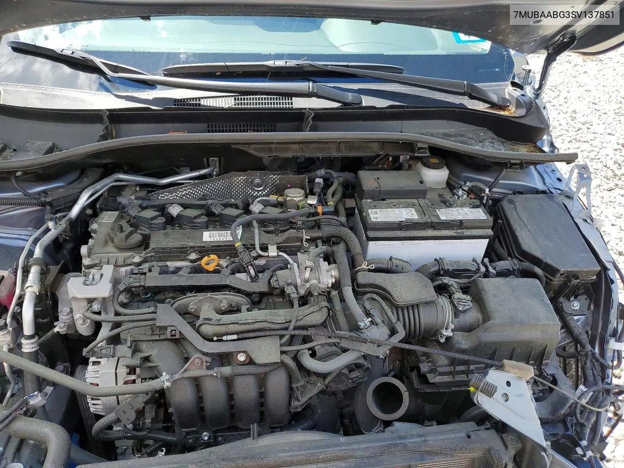 2025 Toyota Corolla Cross Le VIN: 7MUBAABG3SV137851 Lot: 58002636