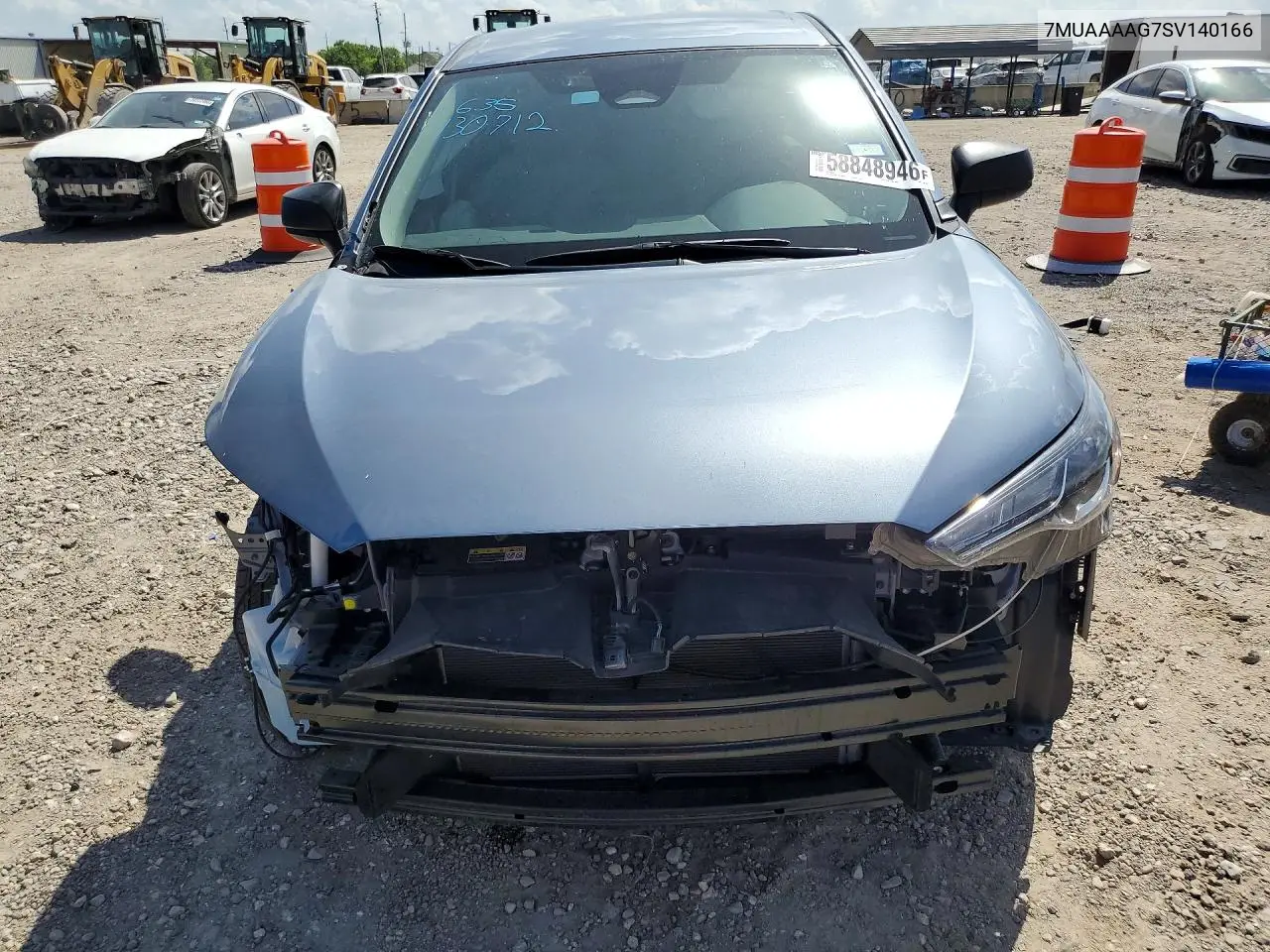 2025 Toyota Corolla Cross L VIN: 7MUAAAAG7SV140166 Lot: 58848946