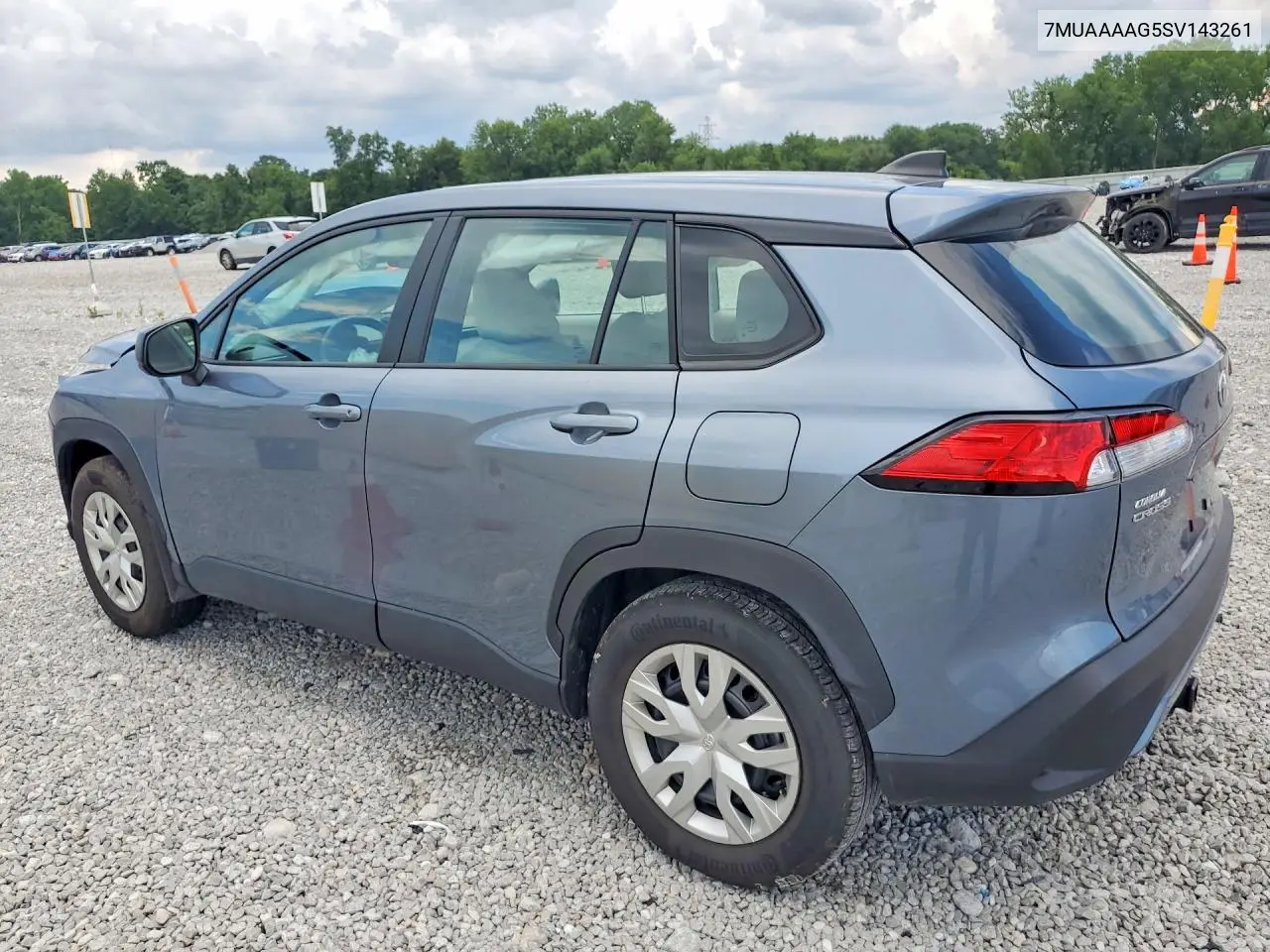 2025 Toyota Corolla Cross L VIN: 7MUAAAAG5SV143261 Lot: 59998186