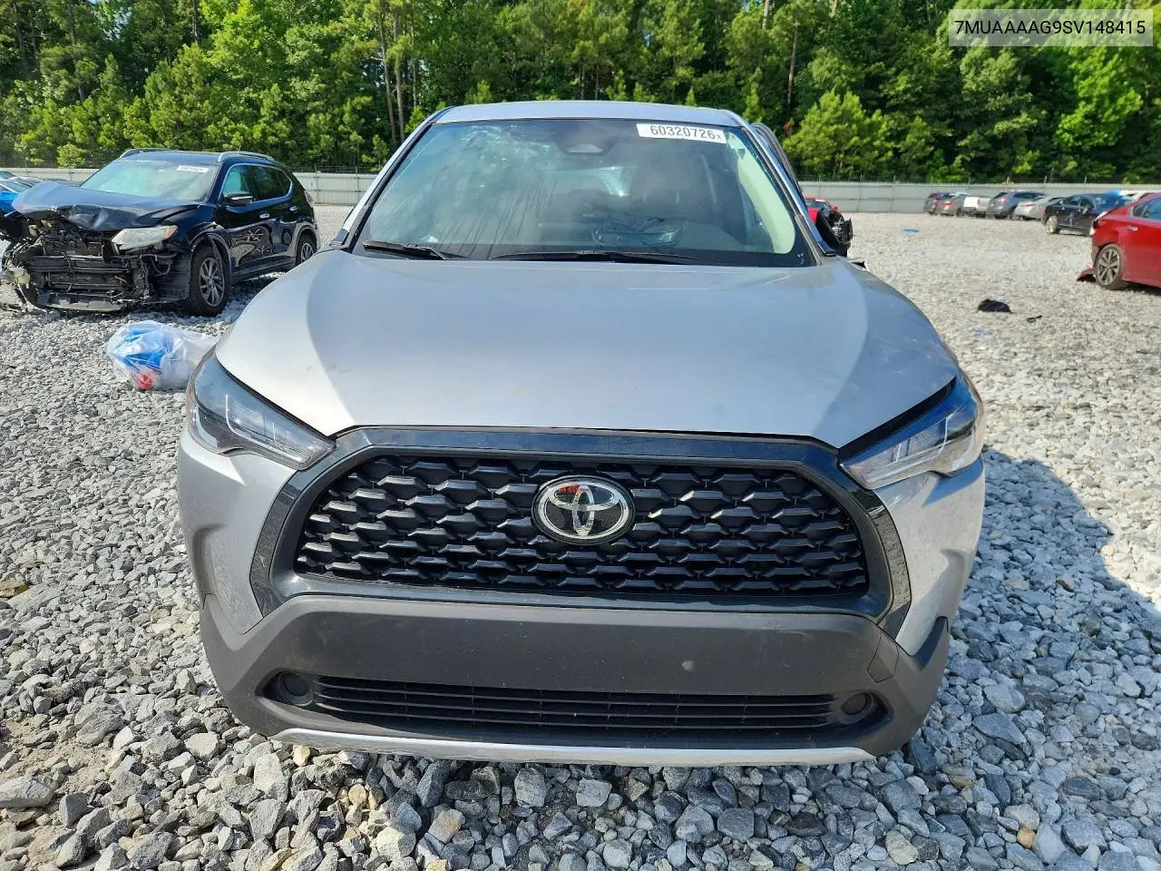 2025 Toyota Corolla Cross L VIN: 7MUAAAAG9SV148415 Lot: 60320726