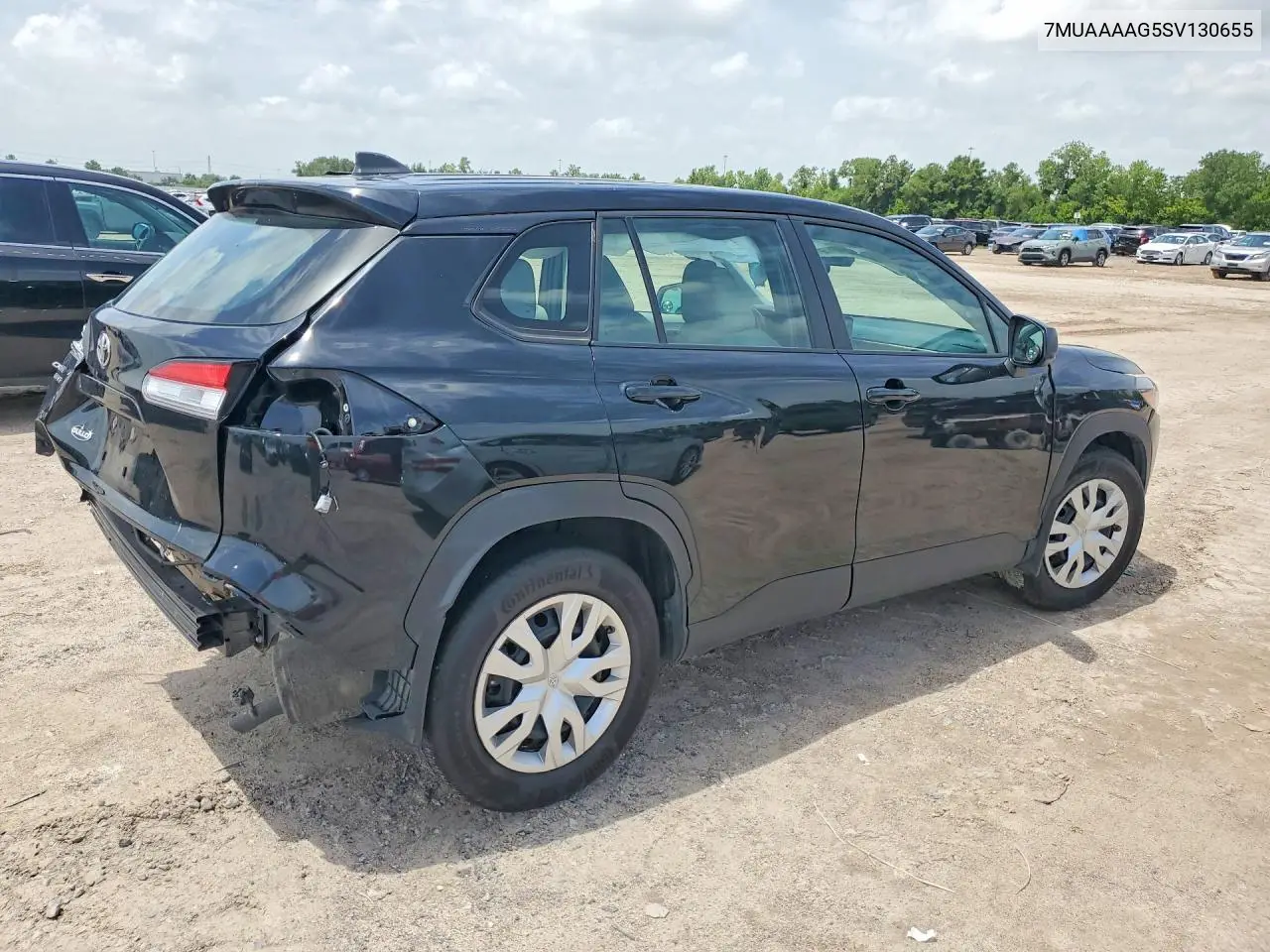 2025 Toyota Corolla Cross L VIN: 7MUAAAAG5SV130655 Lot: 60561716