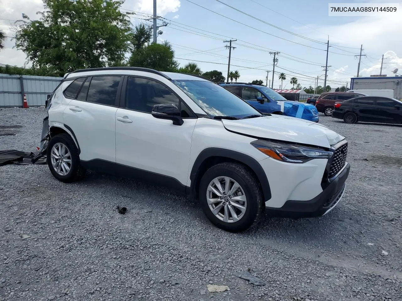 2025 Toyota Corolla Cross Le VIN: 7MUCAAAG8SV144509 Lot: 60626636