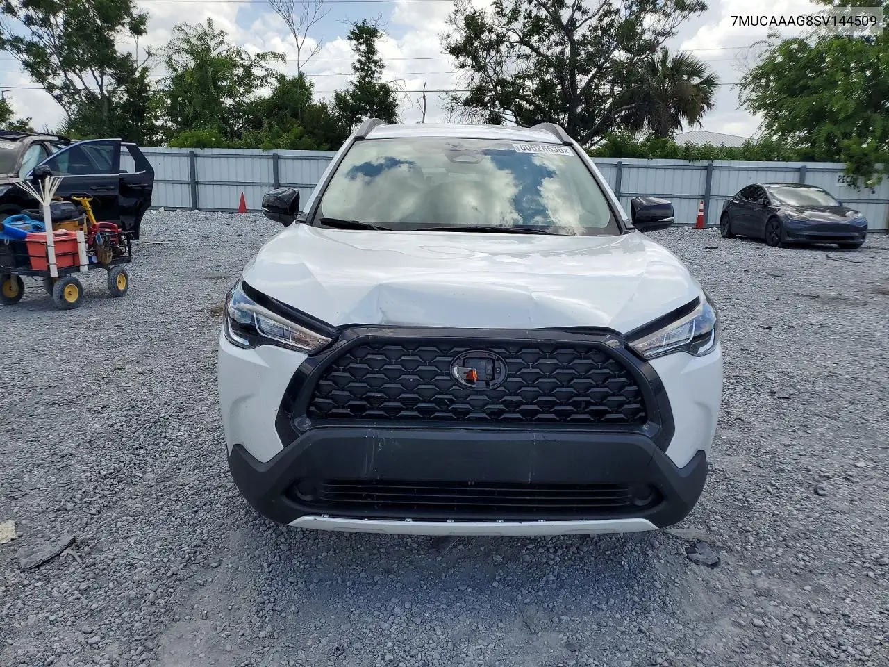 2025 Toyota Corolla Cross Le VIN: 7MUCAAAG8SV144509 Lot: 60626636
