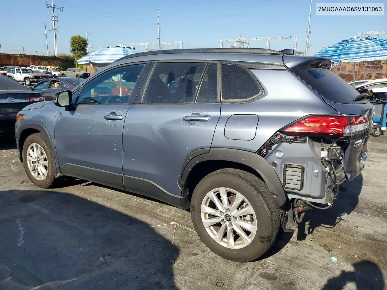 2025 Toyota Corolla Cross Le VIN: 7MUCAAAG6SV131063 Lot: 61333006