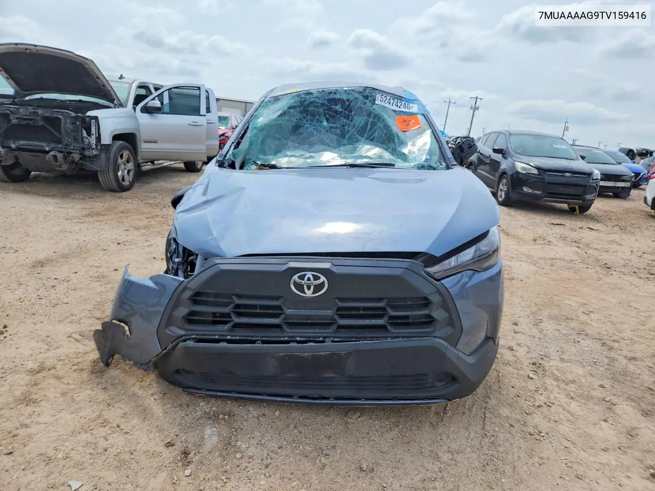 2026 Toyota Corolla Cross L VIN: 7MUAAAAG9TV159416 Lot: 52474246