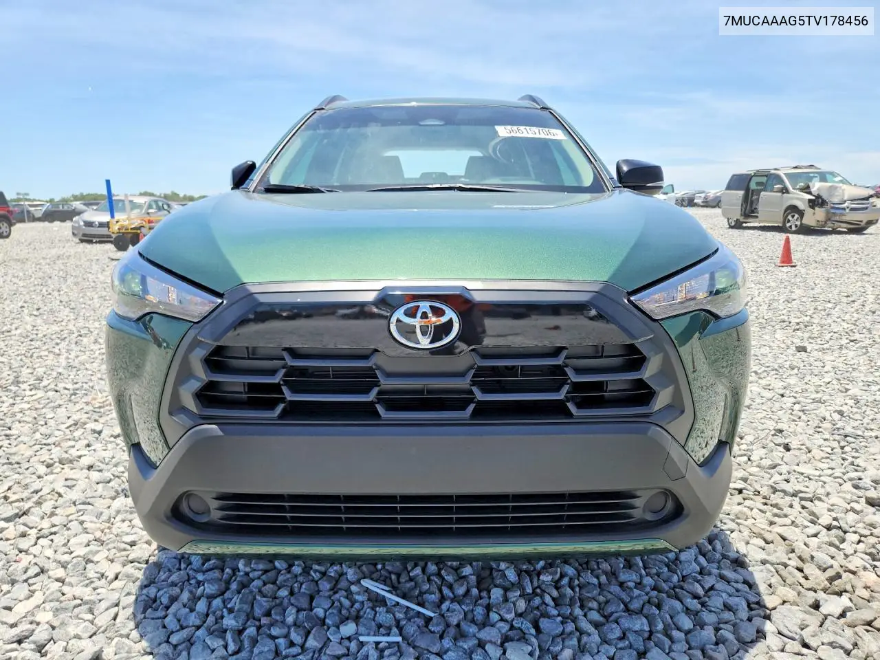 2026 Toyota Corolla Cross Le VIN: 7MUCAAAG5TV178456 Lot: 56615706