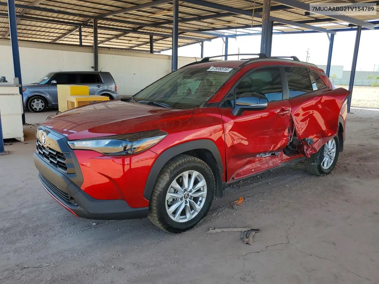 2026 Toyota Corolla Cross Le VIN: 7MUCAABG2TV154789 Lot: 58268016