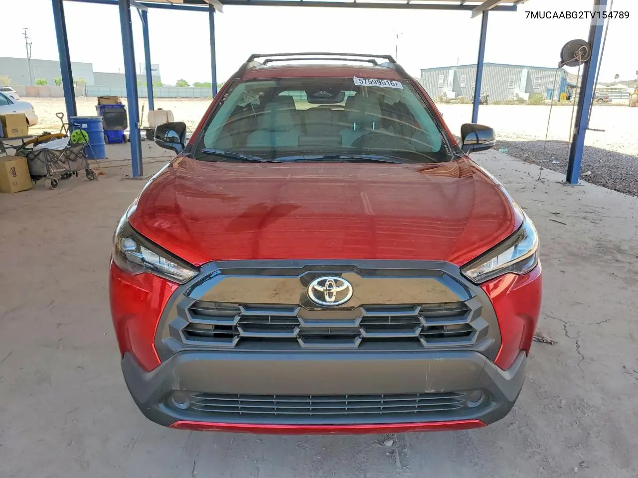 2026 Toyota Corolla Cross Le VIN: 7MUCAABG2TV154789 Lot: 58268016
