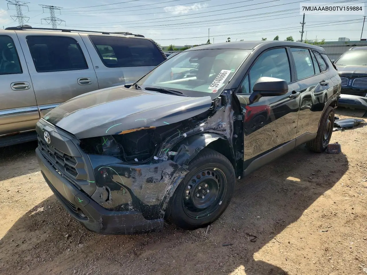 2026 Toyota Corolla Cross L VIN: 7MUAAABG0TV159884 Lot: 59140666