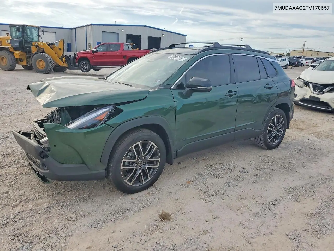 2026 Toyota Corolla Cross Xle VIN: 7MUDAAAG2TV170657 Lot: 59594846