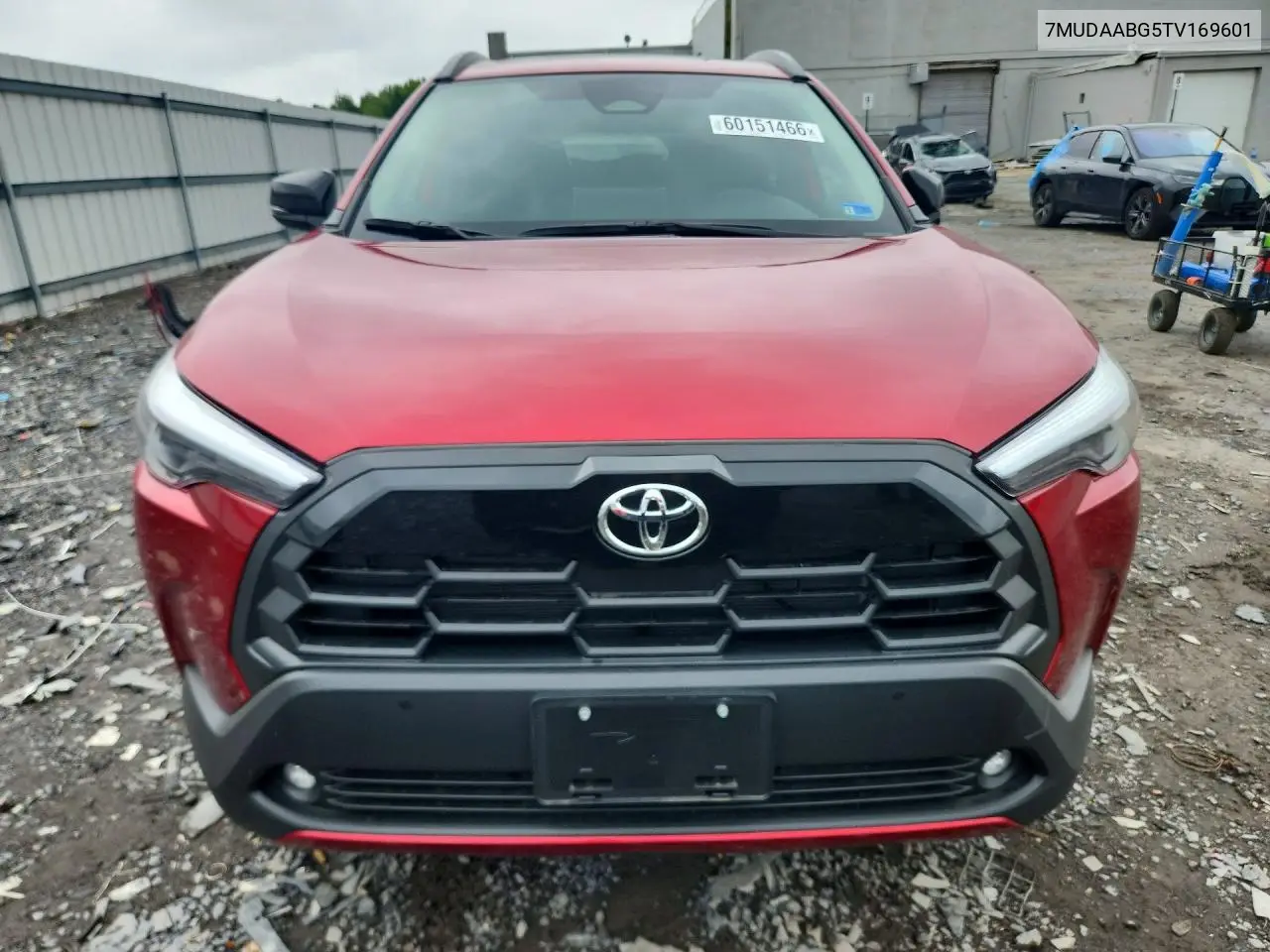 2026 Toyota Corolla Cross Xle VIN: 7MUDAABG5TV169601 Lot: 60151466