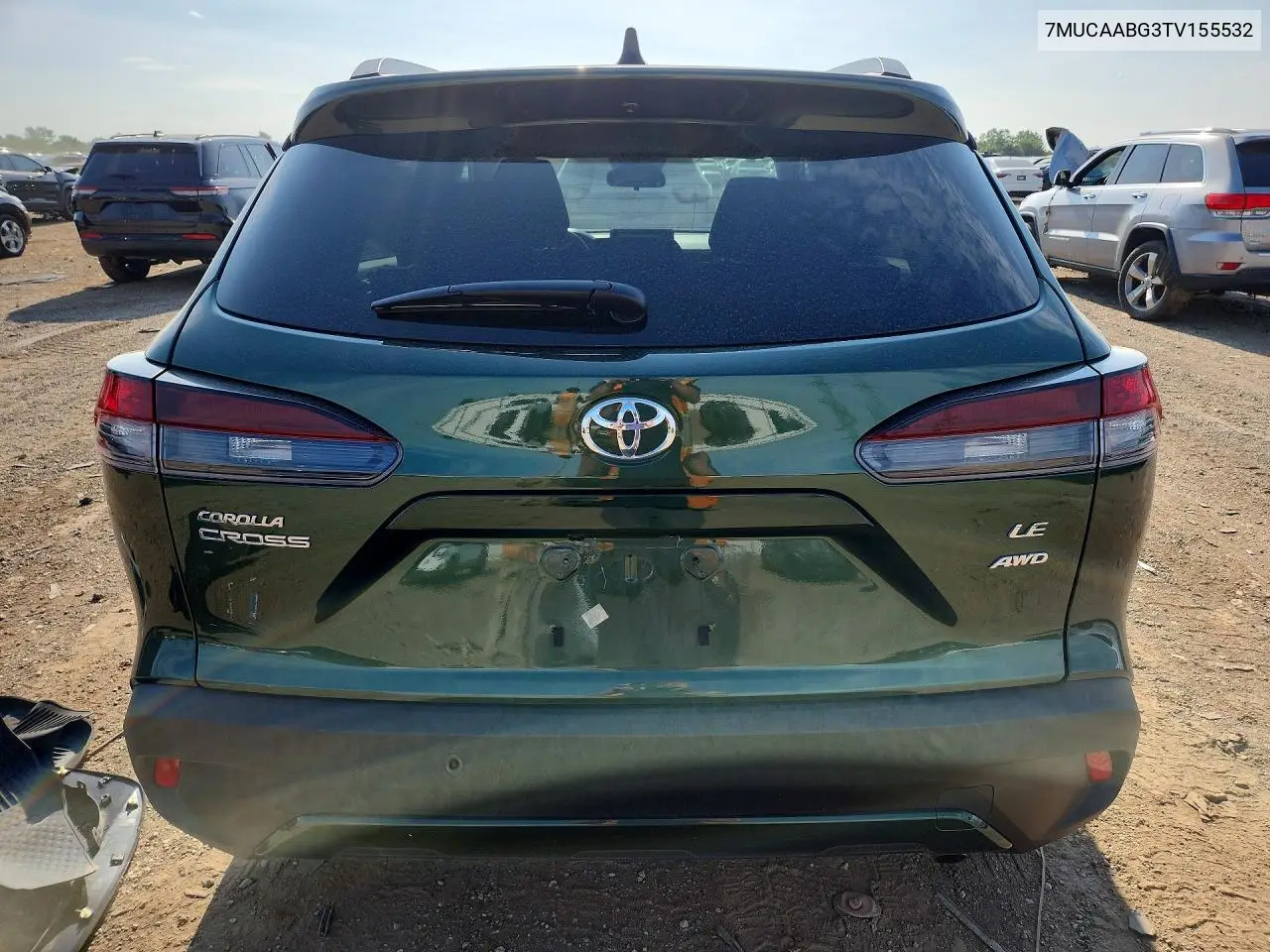 2026 Toyota Corolla Cross Le VIN: 7MUCAABG3TV155532 Lot: 60164756