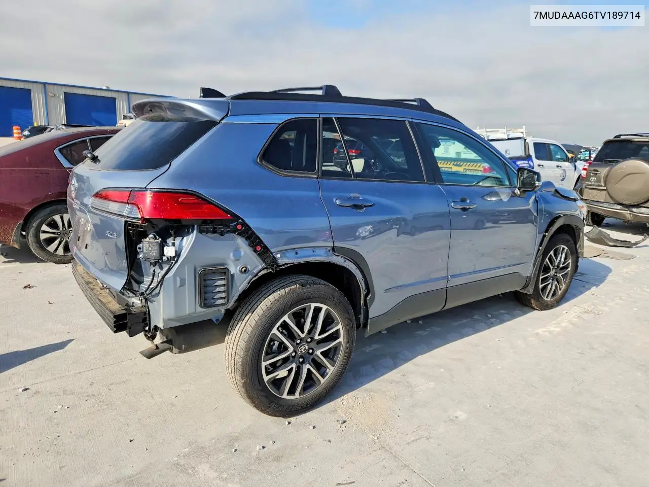 2026 Toyota Corolla Cross Xle VIN: 7MUDAAAG6TV189714 Lot: 60423346