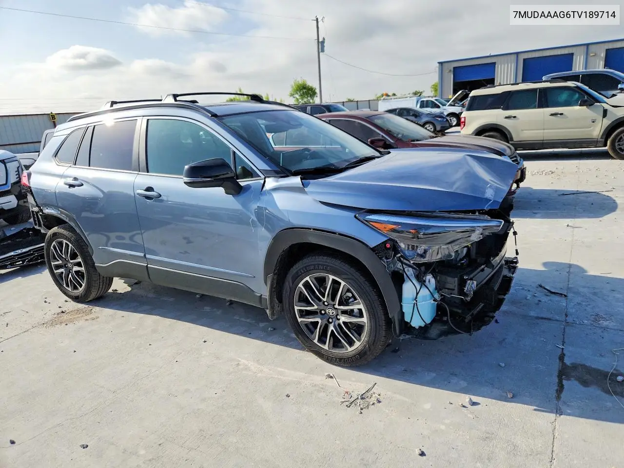 2026 Toyota Corolla Cross Xle VIN: 7MUDAAAG6TV189714 Lot: 60423346