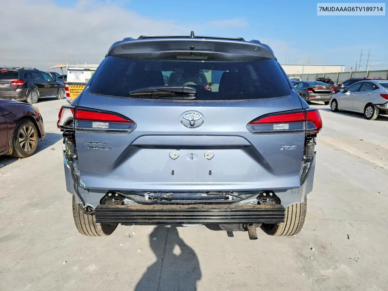2026 Toyota Corolla Cross Xle VIN: 7MUDAAAG6TV189714 Lot: 60423346