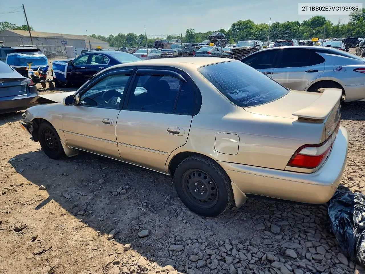 1997 Toyota Corolla Dx VIN: 2T1BB02E7VC193935 Lot: 61169406