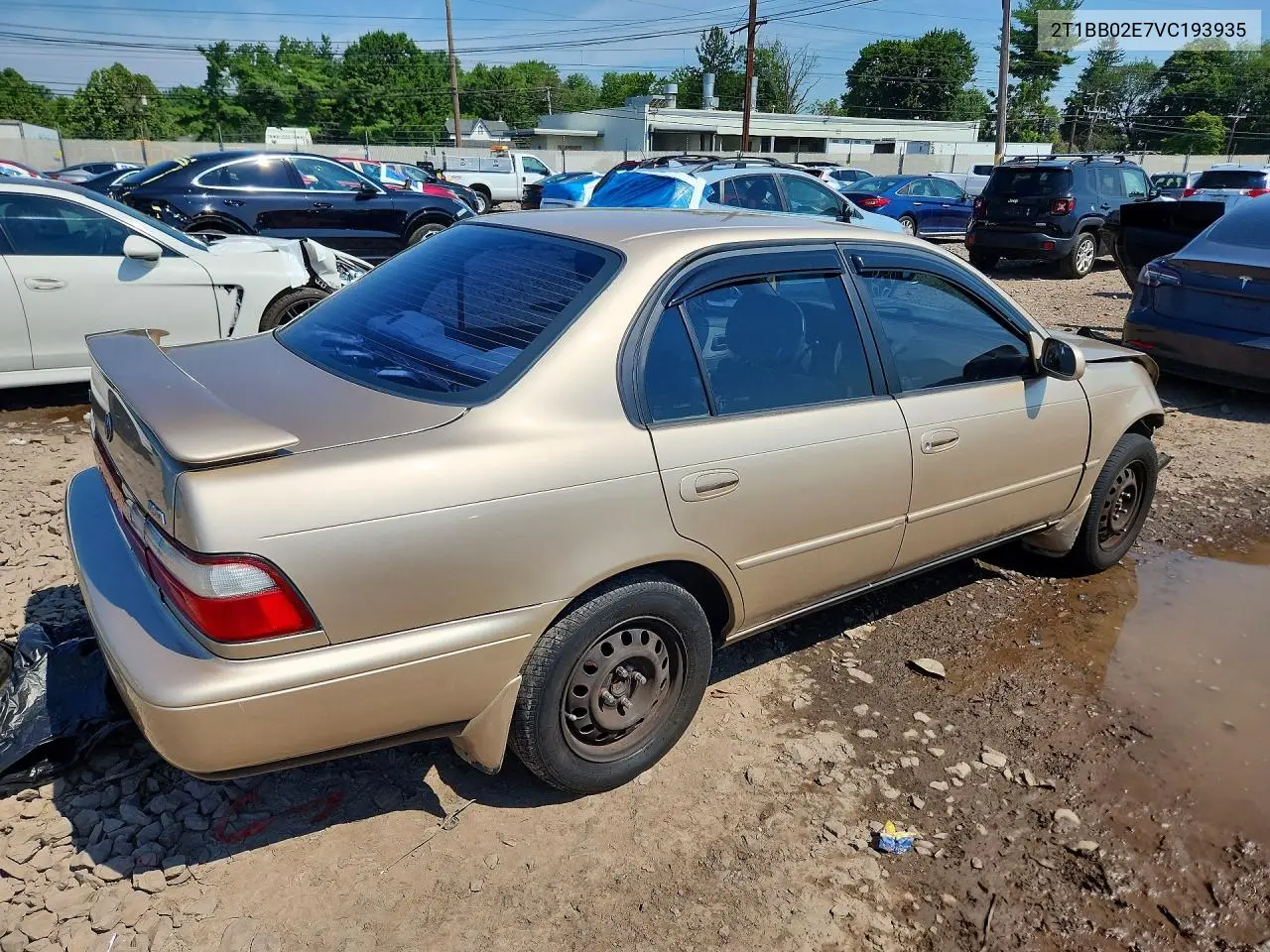 1997 Toyota Corolla Dx VIN: 2T1BB02E7VC193935 Lot: 61169406