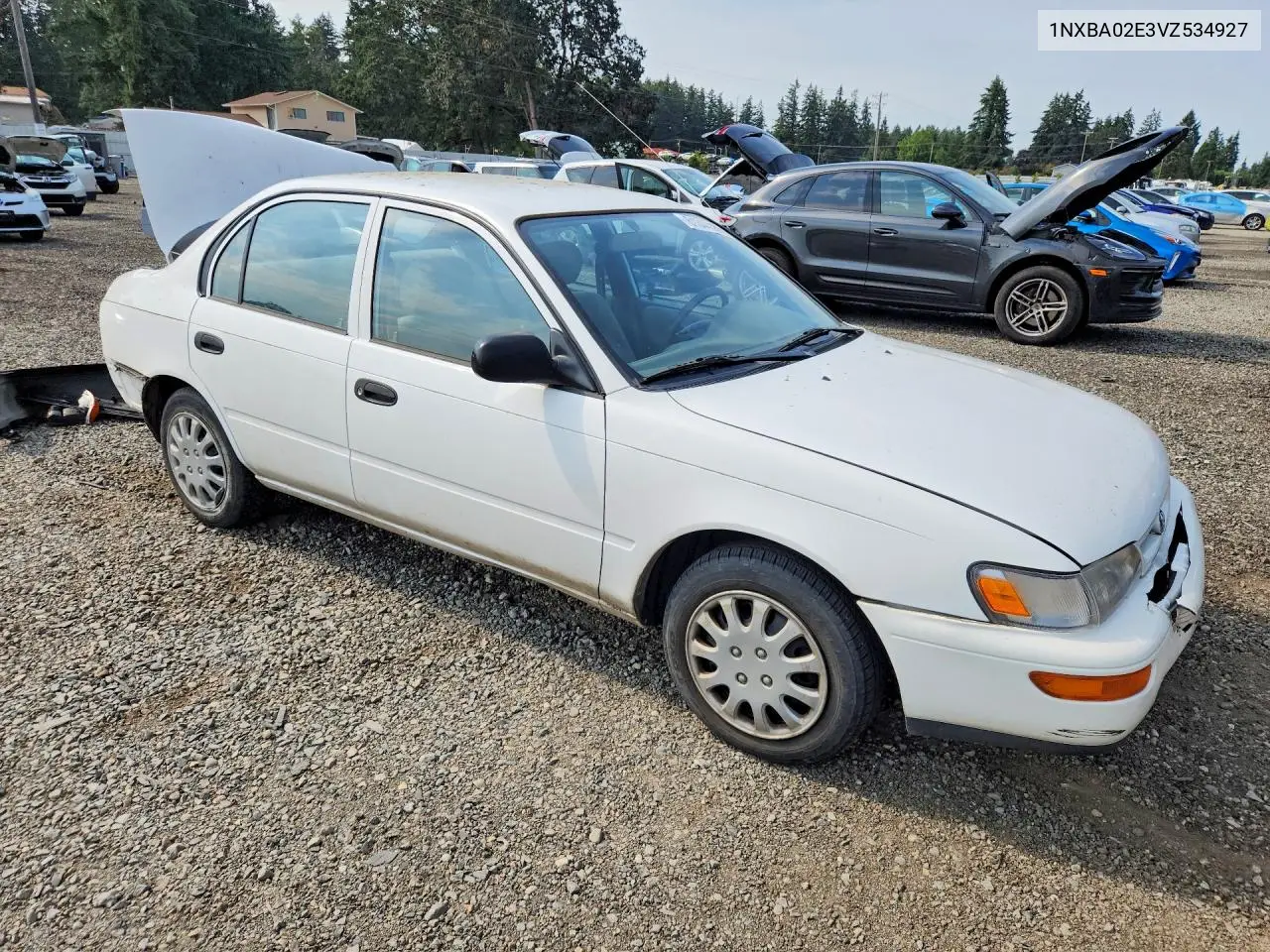 1997 Toyota Corolla Base VIN: 1NXBA02E3VZ534927 Lot: 61344186