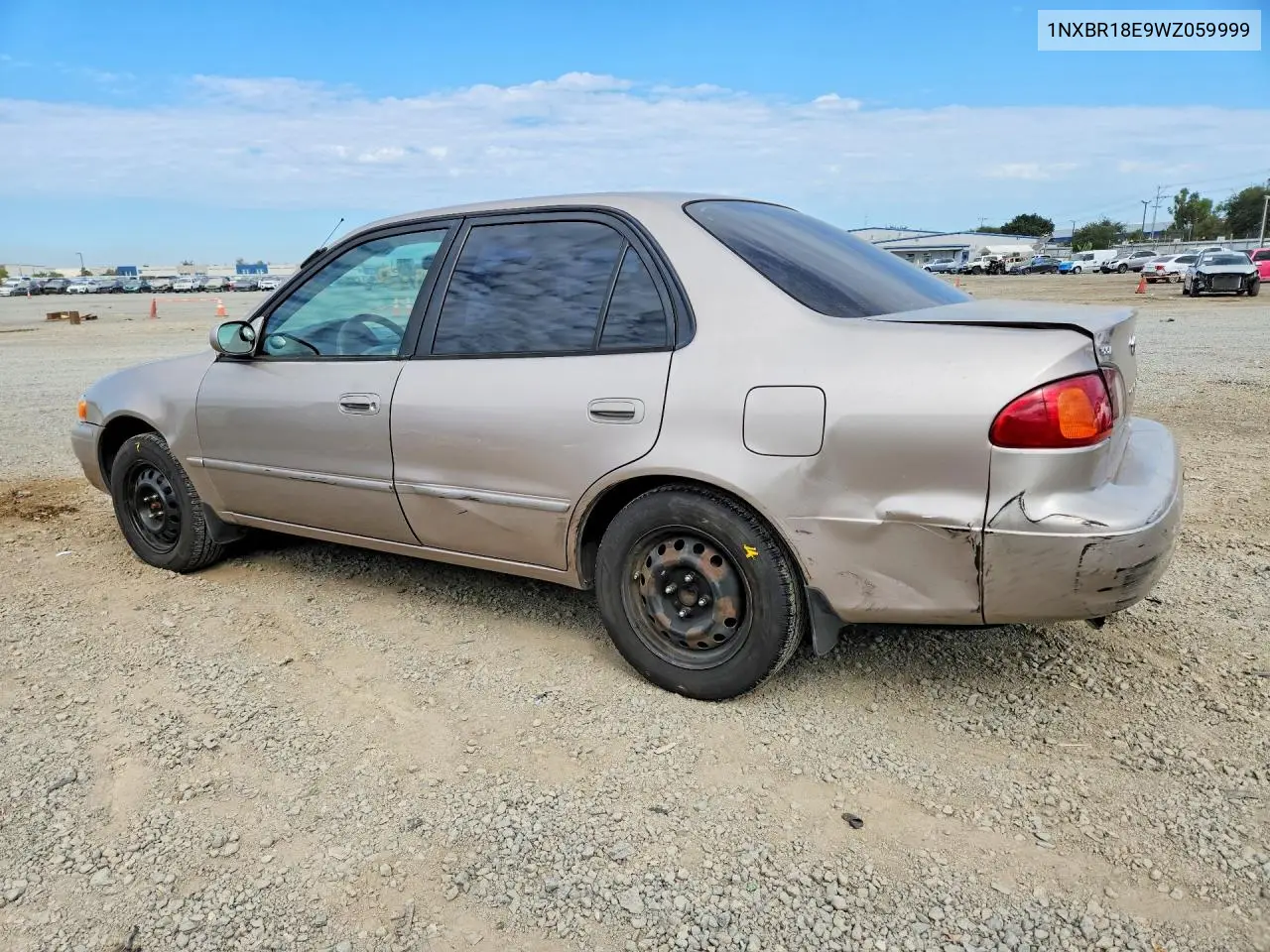1998 Toyota Corolla Ve VIN: 1NXBR18E9WZ059999 Lot: 61788296