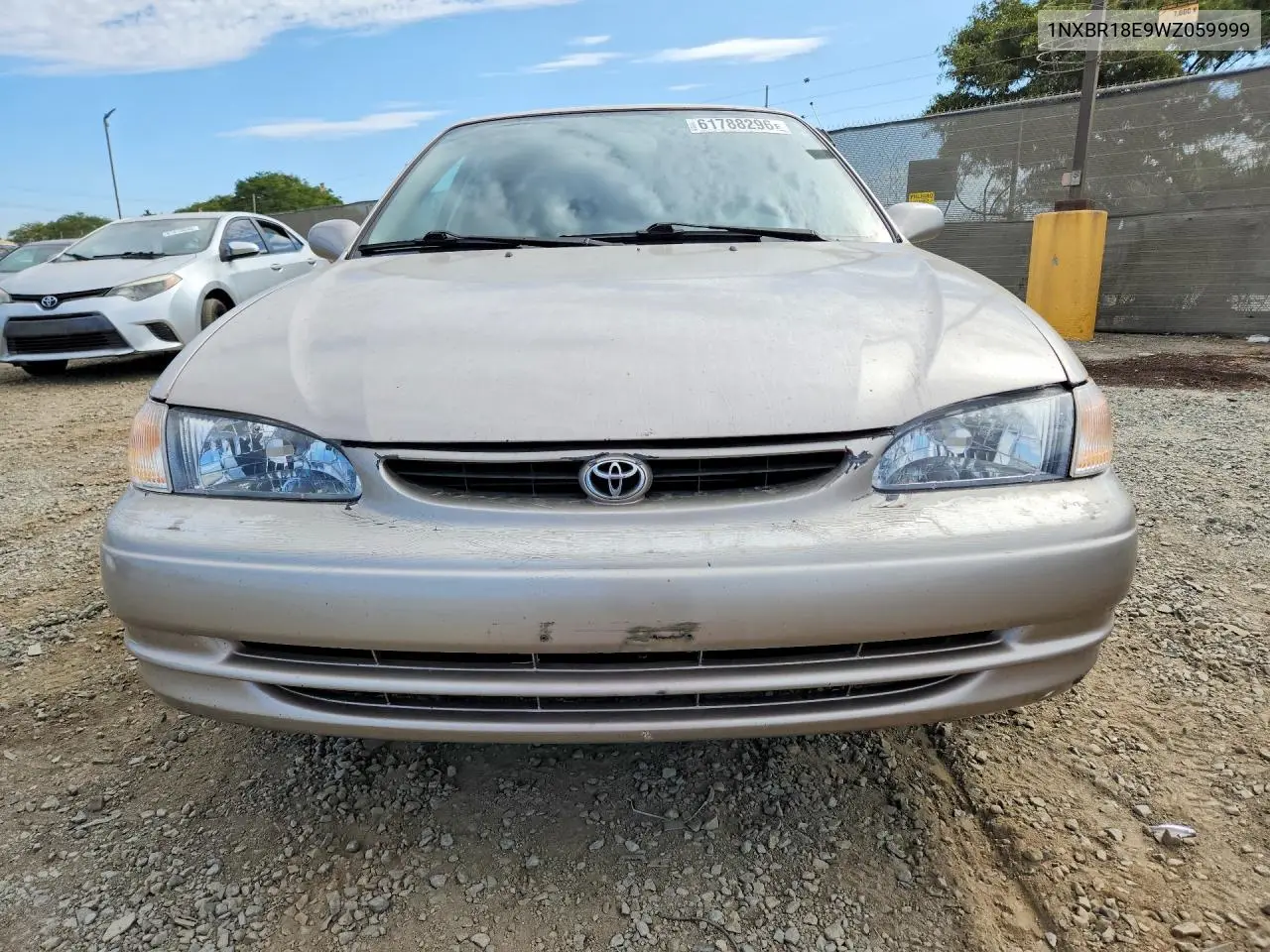 1998 Toyota Corolla Ve VIN: 1NXBR18E9WZ059999 Lot: 61788296