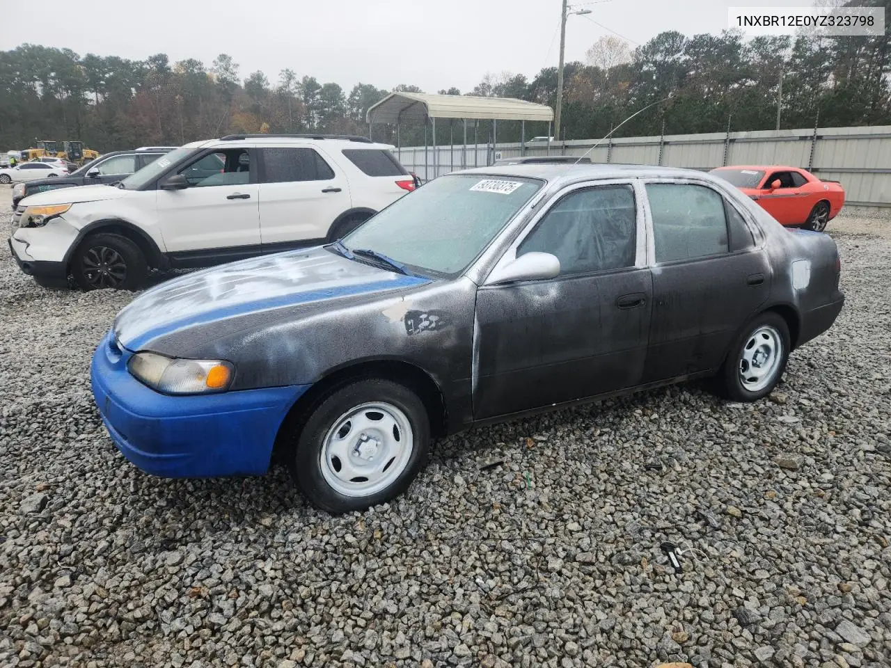 1NXBR12E0YZ323798 2000 Toyota Corolla Ve