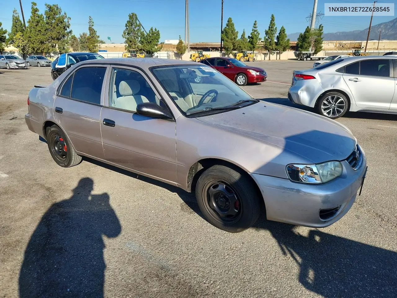 2002 Toyota Corolla Ce VIN: 1NXBR12E72Z628545 Lot: 61631866
