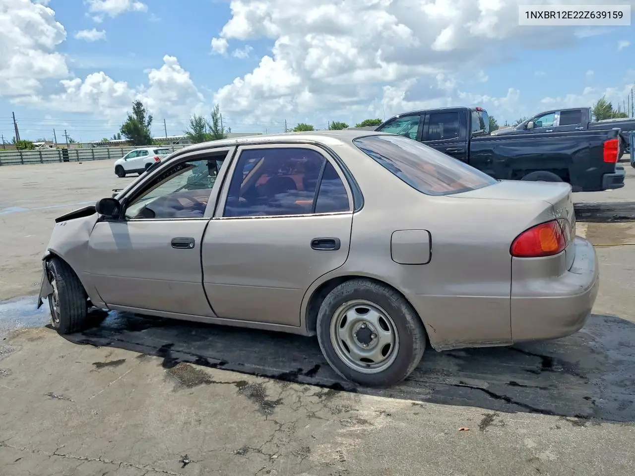 2002 Toyota Corolla Ce VIN: 1NXBR12E22Z639159 Lot: 61678346
