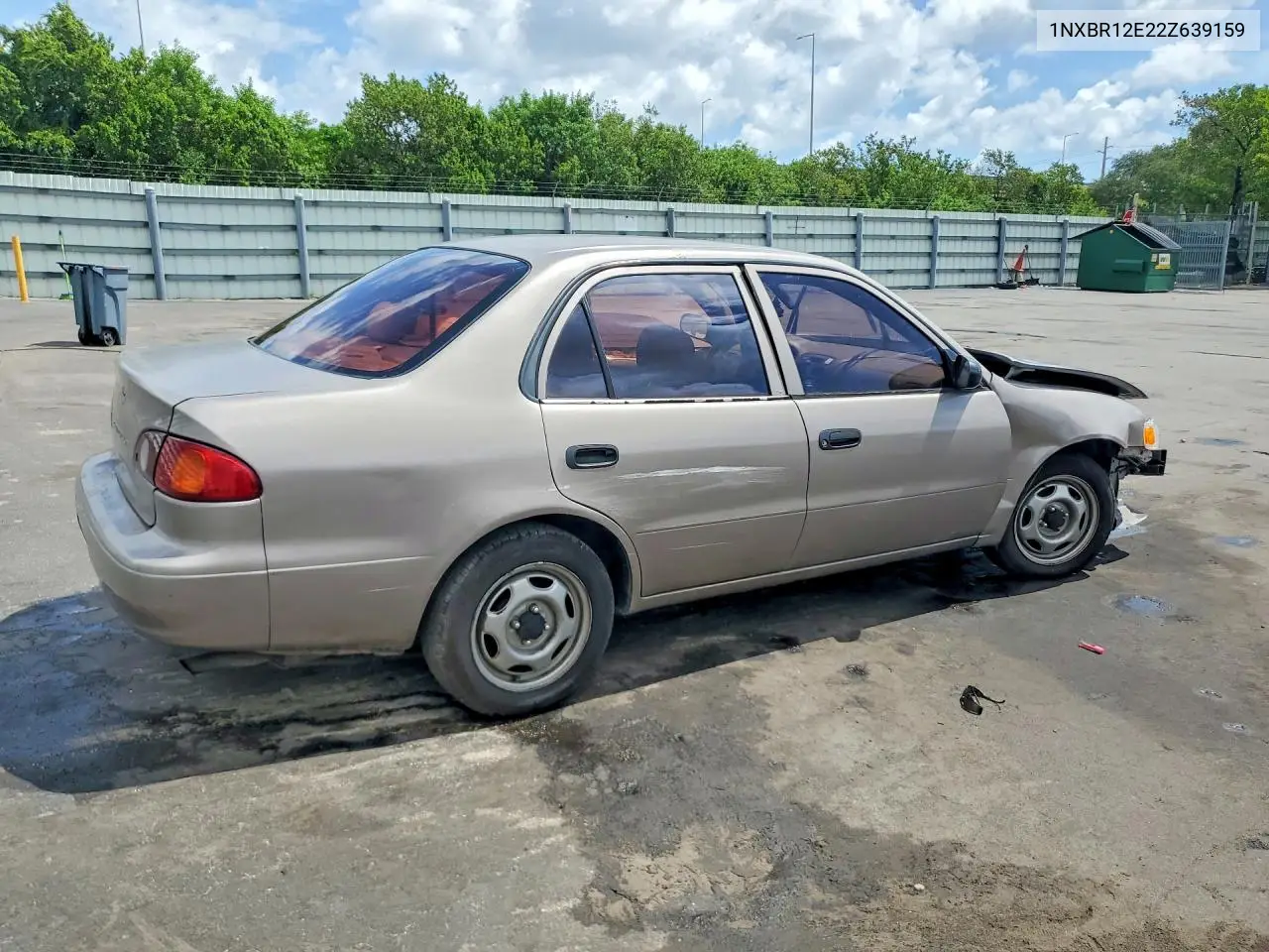 2002 Toyota Corolla Ce VIN: 1NXBR12E22Z639159 Lot: 61678346