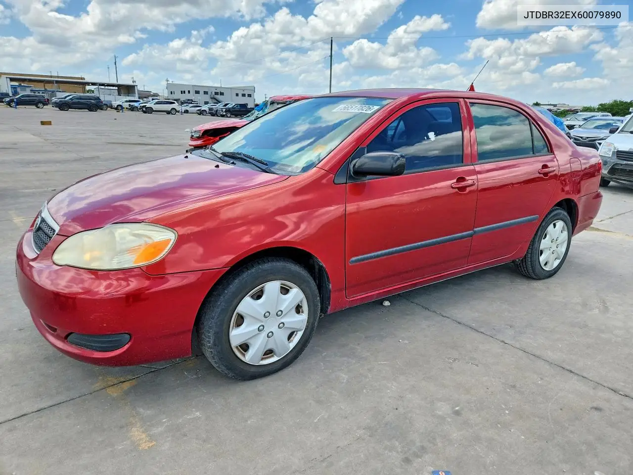 2003 Toyota Corolla Ce VIN: JTDBR32EX60079890 Lot: 56517826