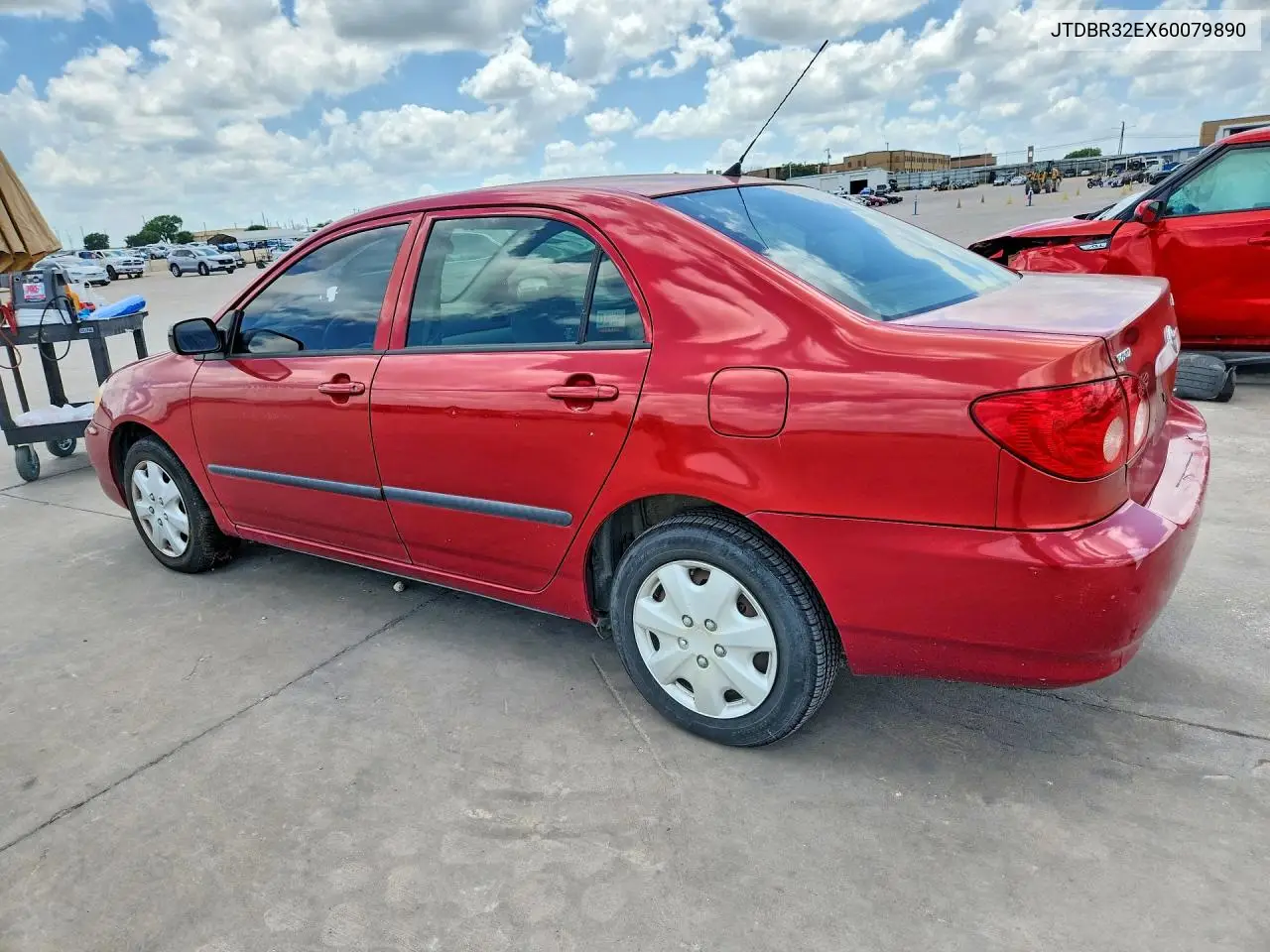 2003 Toyota Corolla Ce VIN: JTDBR32EX60079890 Lot: 56517826