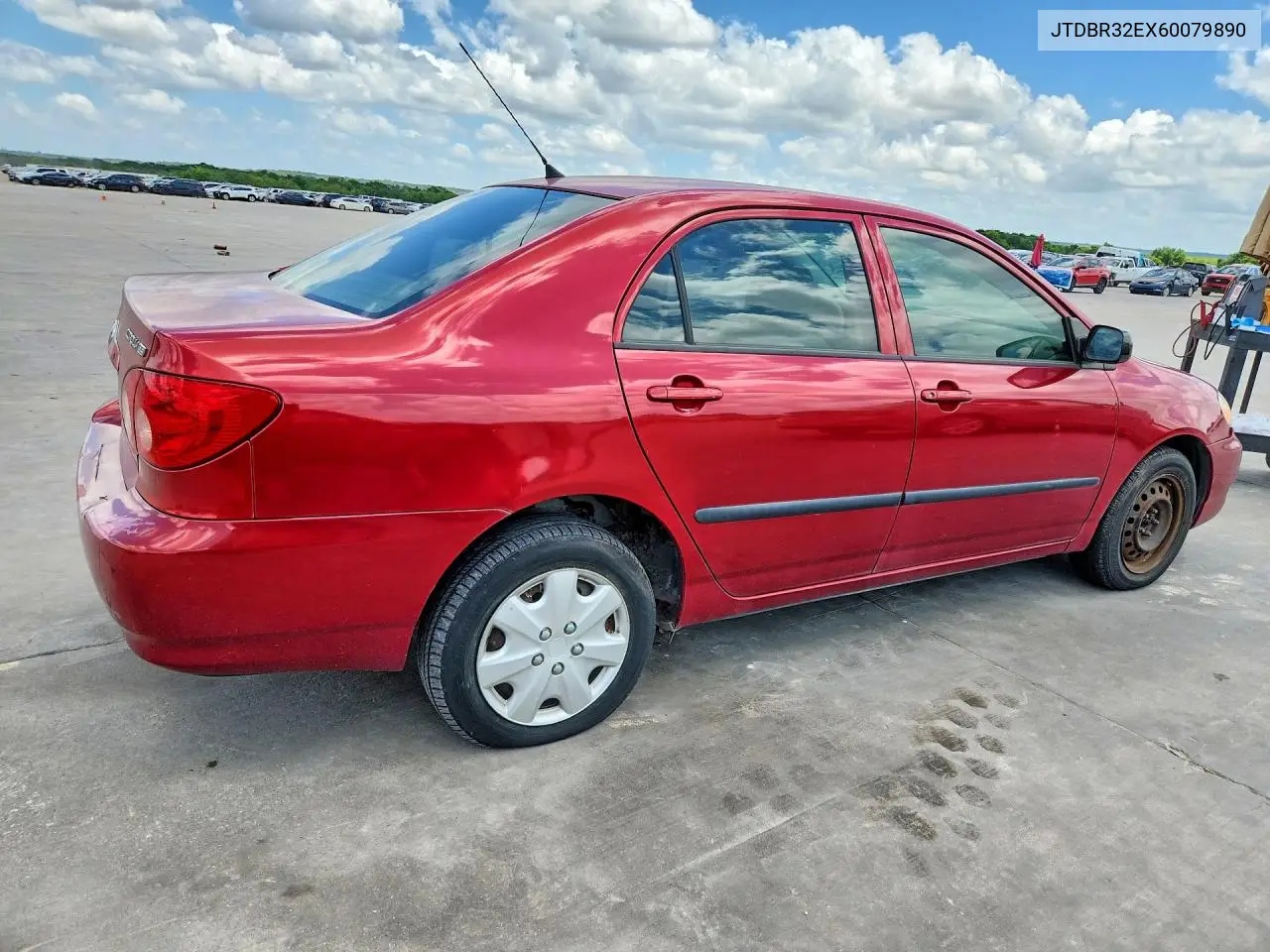 2003 Toyota Corolla Ce VIN: JTDBR32EX60079890 Lot: 56517826
